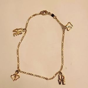 Fashion Jewelry-Gold Anklet